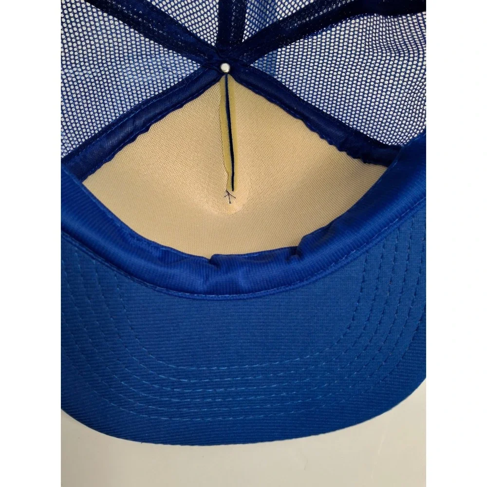 Vintage Champion Auto Stores Trucker Hat Blue Snapback Mesh‎ Cap Ozark Imports
